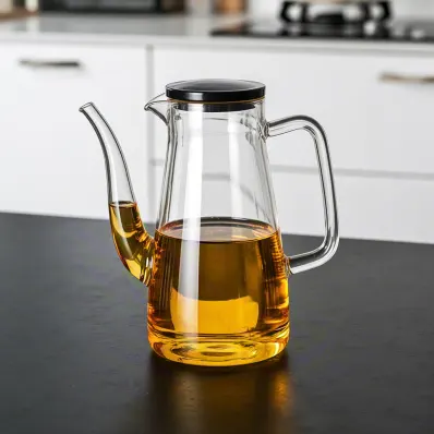 Glass Oil Pot