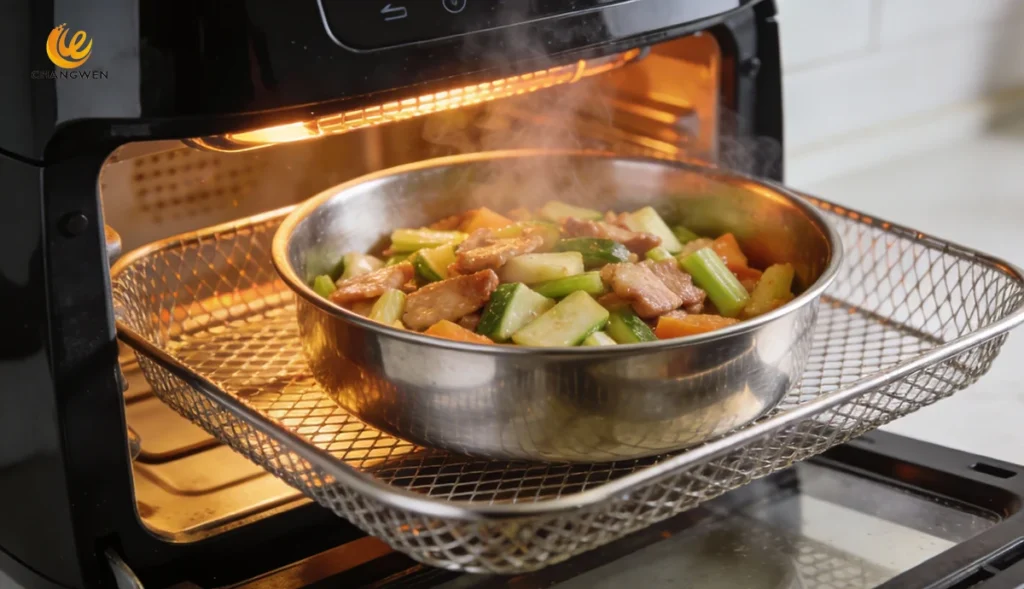 Can You Put Stainless Steel in the Air Fryer