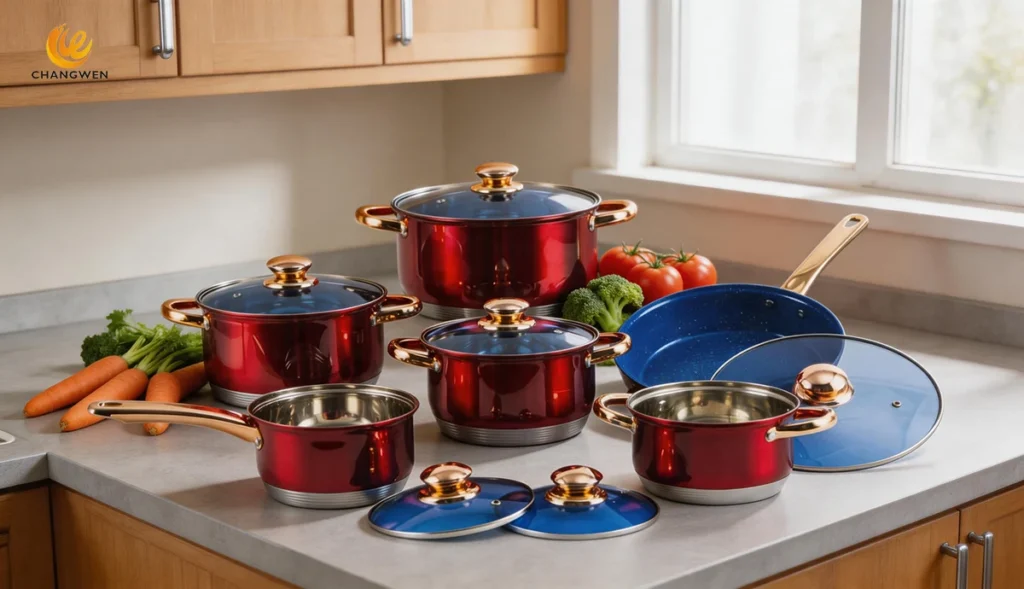 Mexican stainless steel Cookware