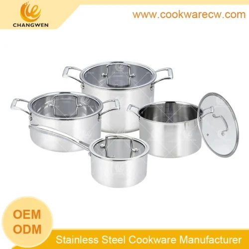 Premium Stainless Steel Cookware Set for Modern Kitchens