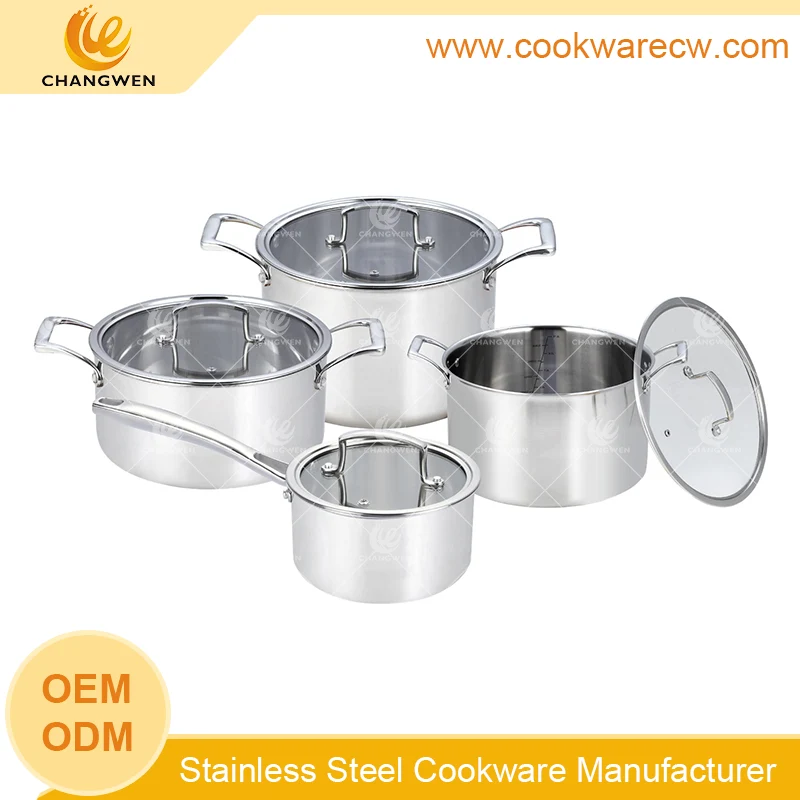 Premium Stainless Steel Cookware Set for Modern Kitchens