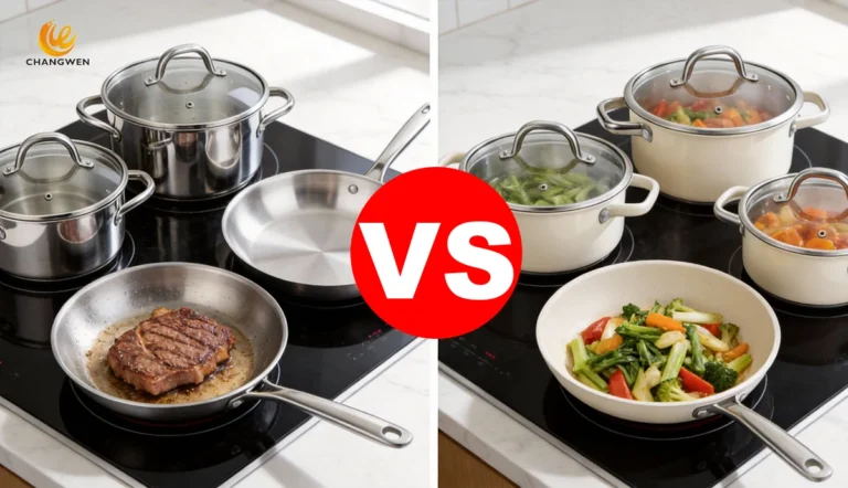 Stainless Steel vs Ceramic Cookware